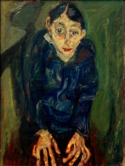 Ch. Soutine, The Madwoman by Chaim Soutine